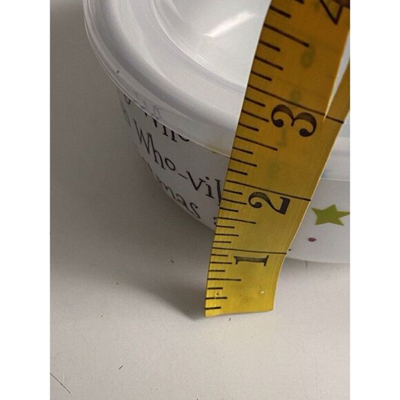 The Grinch Whoville Christmas Ceramic Storage Bowl Container Pressure Lid SMALL - Picture 11 of 11